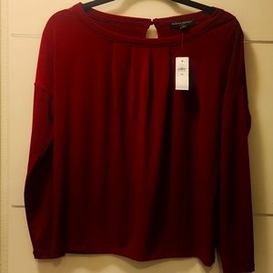 NWT Banana Republic Factory Top  - Burgundy.